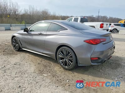 Drugie zdjęcie samochodu z przodu: 2020 INFINITI Q60 3.0T LUXE VIN:JN1EV7EL0LM380296 - miniatura