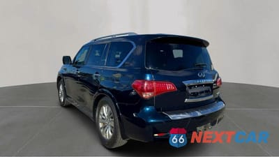 Trzecie zdjęcie samochodu z tyłu: 2017 INFINITI QX80 BASE VIN:JN8AZ2NEXH9153801 - miniatura