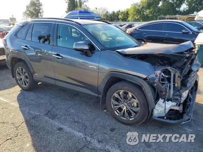 Czwarte zdjęcie samochodu z boku: 2022 TOYOTA RAV4 HYBRID LIMITED VIN:JTMD6RFV9ND522519 - miniatura