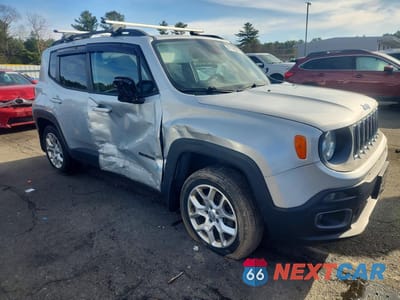 Czwarte zdjęcie samochodu z boku: 2015 JEEP RENEGADE LATITUDE VIN:ZACCJBBT5FPB37905 - miniatura