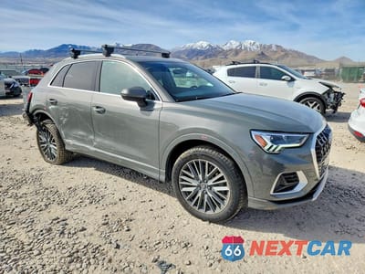 Czwarte zdjęcie samochodu z boku: 2022 AUDI Q3 PREMIUM PLUS 40 VIN:WA1BUCF38N1027037 - miniatura