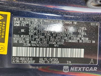 Zdjęcie 14 z 14 samochodu: 2010 LEXUS RX 350 BASE VIN:2T2BK1BA7AC055031 - miniatura