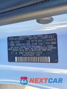 Zdjęcie 12 z 12 samochodu: 2022 HYUNDAI VELOSTER N BASE VIN:KMHT36AH3NU015552 - miniatura