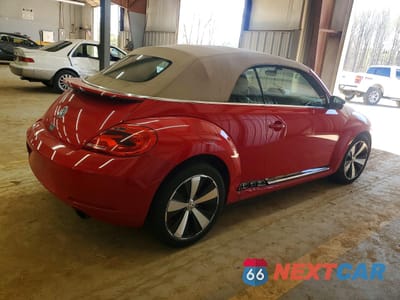 Trzecie zdjęcie samochodu z tyłu: 2013 VOLKSWAGEN BEETLE TURBO VIN:3VW7A7AT5DM801049 - miniatura