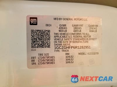Zdjęcie 13 z 13 samochodu: 2024 CHEVROLET EXPRESS G3500 VIN:1GCZGHFP6R1282951 - miniatura