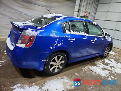 Trzecie zdjęcie samochodu z tyłu: 2012 NISSAN SENTRA 2.0 VIN:3N1AB6AP5CL674216 - miniatura