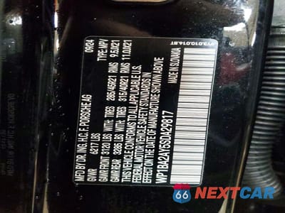 Zdjęcie 14 z 14 samochodu: 2025 PORSCHE CAYENNE COUPE VIN:WP1BA2AY5SDA29817 - miniatura