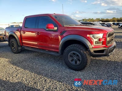 Czwarte zdjęcie samochodu z boku: 2018 FORD F150 RAPTOR VIN:1FTFW1RG3JFC76833 - miniatura