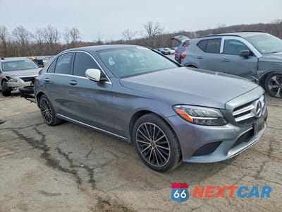Czwarte zdjęcie samochodu z boku: 2020 MERCEDES-BENZ C 300 4MATIC VIN:W1KWF8EB1LR602686 - miniatura