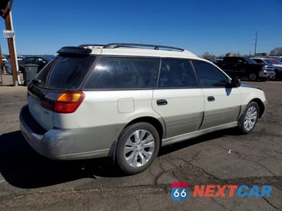 Trzecie zdjęcie samochodu z tyłu: 2003 SUBARU LEGACY OUTBACK AWP VIN:4S3BH675X37601109 - miniatura