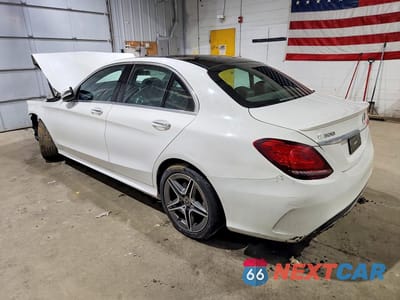 Drugie zdjęcie samochodu z przodu: 2021 MERCEDES-BENZ C 300 4MATIC VIN:W1KWF8EB6MR627844 - miniatura