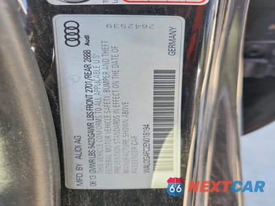 Zdjęcie 13 z 13 samochodu: 2014 AUDI A7 PRESTIGE VIN:WAU2GAFC2EN018194 - miniatura