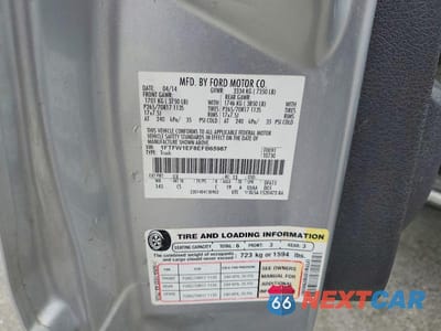 Zdjęcie 12 z 12 samochodu: 2014 FORD F150 SUPERCREW VIN:1FTFW1EF8EFB65987 - miniatura