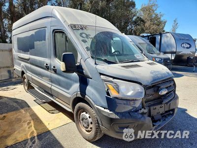 Czwarte zdjęcie samochodu z boku: 2020 FORD TRANSIT T-250 VIN:1FTBR3X83LKA87591 - miniatura