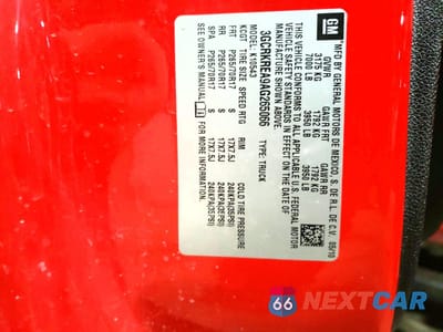 Zdjęcie 12 z 12 samochodu: 2010 CHEVROLET SILVERADO K1500 LS VIN:3GCRKREA9AG265066 - miniatura