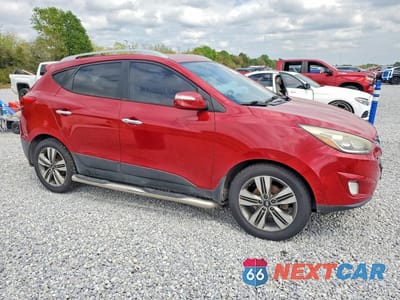 Czwarte zdjęcie samochodu z boku: 2014 HYUNDAI TUCSON LIMITED VIN:KM8JU3AG0EU846923 - miniatura