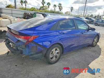 Trzecie zdjęcie samochodu z tyłu: 2024 HYUNDAI ELANTRA SE VIN:KMHLL4DG6RU651167 - miniatura