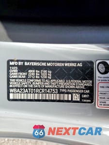 Zdjęcie 12 z 12 samochodu: 2024 BMW 430I VIN:WBA23AT01RCR14753 - miniatura