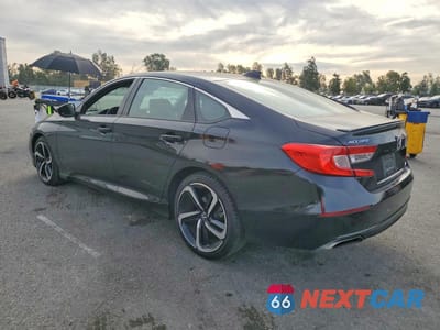 Drugie zdjęcie samochodu z przodu: 2019 HONDA ACCORD SPORT VIN:1HGCV1F38KA136848 - miniatura