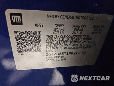 Zdjęcie 12 z 12 samochodu: 2023 CHEVROLET MALIBU LT VIN:1G1ZD5ST1PF217699 - miniatura