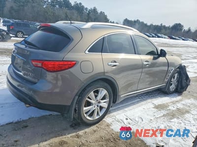 Trzecie zdjęcie samochodu z tyłu: 2013 INFINITI FX37 VIN:JN8CS1MW2DM171895 - miniatura