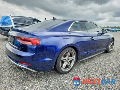 Trzecie zdjęcie samochodu z tyłu: 2018 AUDI S5 PREMIUM PLUS VIN:WAUP4AF58JA084234 - miniatura