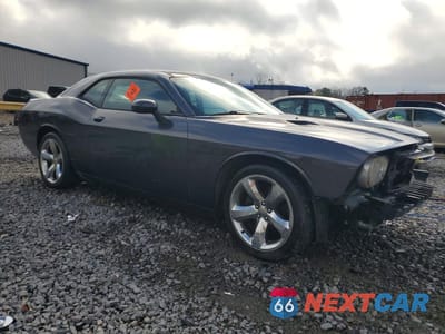 Czwarte zdjęcie samochodu z boku: 2013 DODGE CHALLENGER SXT VIN:2C3CDYAG6DH631322 - miniatura