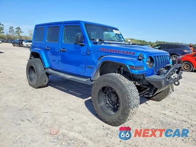 Czwarte zdjęcie samochodu z boku: 2021 JEEP WRANGLER UNLIMITED SAHARA 4XE VIN:1C4JJXP68MW676929 - miniatura