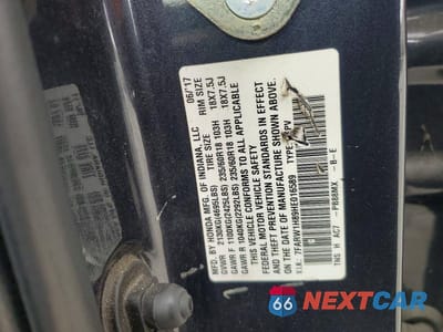 Zdjęcie 13 z 13 samochodu: 2017 HONDA CR-V EXL VIN:7FARW1H89HE016589 - miniatura