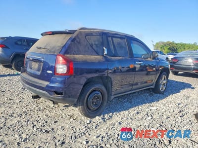 Trzecie zdjęcie samochodu z tyłu: 2014 JEEP COMPASS LATITUDE VIN:1C4NJCEB6ED618177 - miniatura