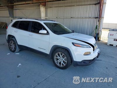 Czwarte zdjęcie samochodu z boku: 2017 JEEP CHEROKEE LATITUDE VIN:1C4PJLCB4HW613550 - miniatura