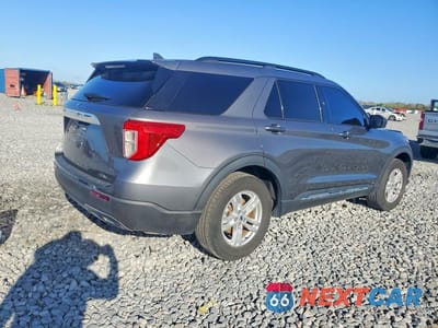 Trzecie zdjęcie samochodu z tyłu: 2023 FORD EXPLORER XLT VIN:1FMSK7DH7PGB77041 - miniatura