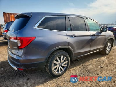 Trzecie zdjęcie samochodu z tyłu: 2019 HONDA PILOT EXL VIN:5FNYF6H51KB093541 - miniatura