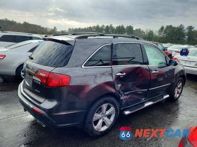 Trzecie zdjęcie samochodu z tyłu: 2011 ACURA MDX VIN:2HNYD2H28BH510968 - miniatura