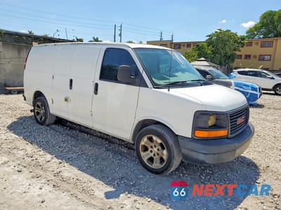 Czwarte zdjęcie samochodu z boku: 2006 GMC SAVANA G1500 VIN:1GTFG15X861213573 - miniatura