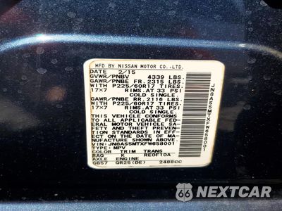 Zdjęcie 13 z 13 samochodu: 2015 NISSAN ROGUE 4X4 S/SV/SL VIN:JN8AS5MTXFW658001 - miniatura