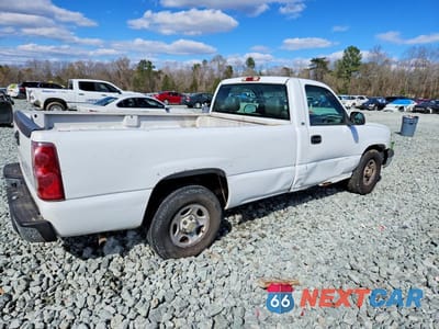 Trzecie zdjęcie samochodu z tyłu: 2003 CHEV SILVERADO 1500 C1500 VIN:1GCEC14X53Z334776 - miniatura