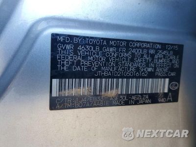 Zdjęcie 12 z 12 samochodu: 2016 LEXUS IS 200T BASE VIN:JTHBA1D21G5016162 - miniatura