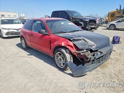 Czwarte zdjęcie samochodu z boku: 1993 HONDA CIVIC CX VIN:2HGEH2350PH540635 - miniatura