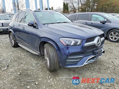 Czwarte zdjęcie samochodu z boku: 2021 MERCEDES-BENZ GLE 350 VIN:4JGFB4KB3MA497244 - miniatura