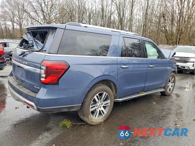Trzecie zdjęcie samochodu z tyłu: 2023 FORD EXPEDITION MAX LIMITED VIN:1FMJK2A86PEA36492 - miniatura
