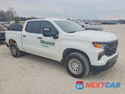 Czwarte zdjęcie samochodu z boku: 2024 CHEVROLET SILVERADO C1500 VIN:1GCPAAEK9RZ145820 - miniatura