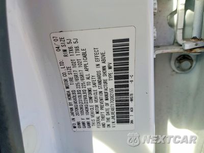 Zdjęcie 12 z 12 samochodu: 2007 HONDA CR-V EXL VIN:JHLRE48717C082155 - miniatura