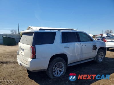 Trzecie zdjęcie samochodu z tyłu: 2020 GMC YUKON SLT VIN:1GKS2DKC5LR155066 - miniatura