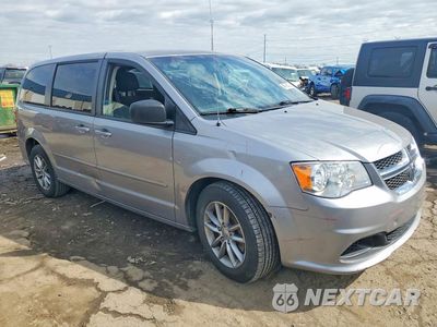 Czwarte zdjęcie samochodu z boku: 2016 DODGE GRAND CARAVAN SE VIN:2C4RDGBG6GR278545 - miniatura