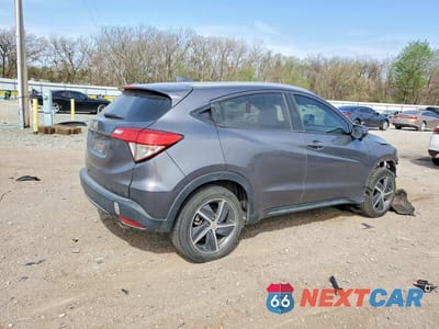 Trzecie zdjęcie samochodu z tyłu: 2022 HONDA HR-V EX VIN:3CZRU5H55NM722281 - miniatura