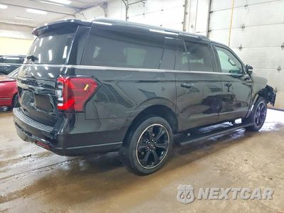 Trzecie zdjęcie samochodu z tyłu: 2023 FORD EXPEDITION MAX LIMITED VIN:1FMJK2A87PEA58405 - miniatura