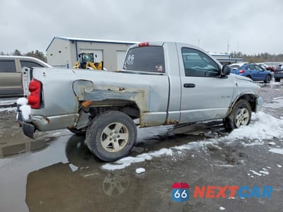 Trzecie zdjęcie samochodu z tyłu: 2008 DODGE RAM 1500 ST VIN:1D7HU16N08J139007 - miniatura