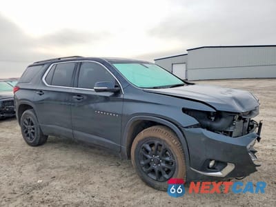 Czwarte zdjęcie samochodu z boku: 2019 CHEVROLET TRAVERSE LT VIN:1GNEVGKW1KJ229549 - miniatura