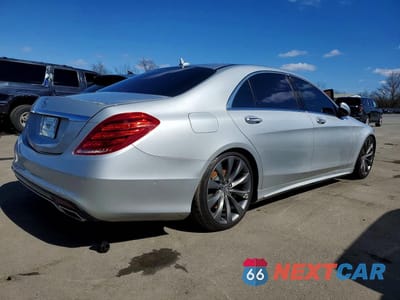 Trzecie zdjęcie samochodu z tyłu: 2014 MERCEDES-BENZ S 550 VIN:WDDUG8CB1EA025974 - miniatura